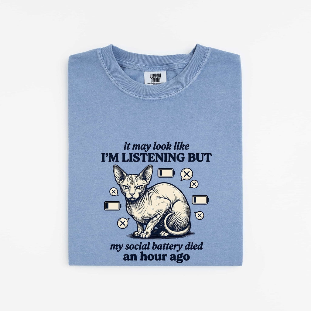 Sphynx Cat Shirt for Women – Hairless Cat Graphic Tee