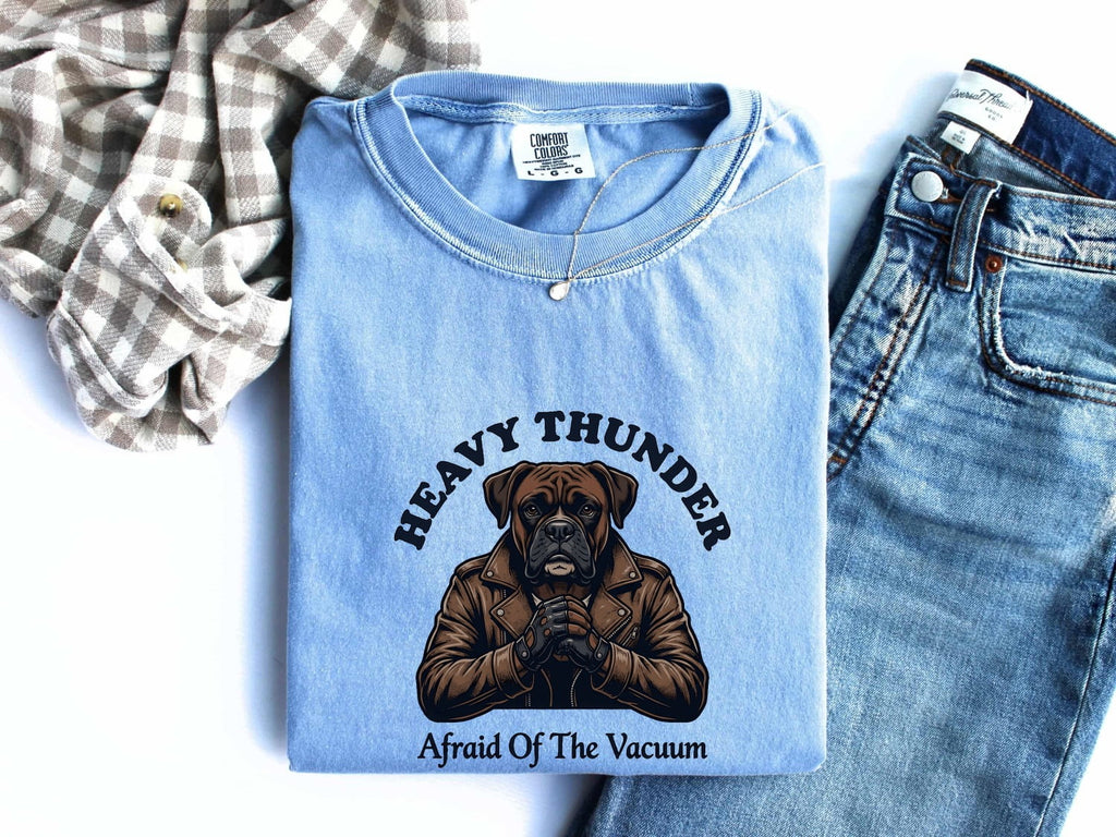 Boxer Dog Shirt for Women – Funny Vintage Parody Graphic Tee