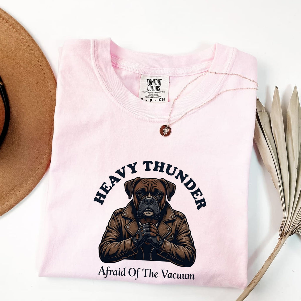 Boxer Dog Shirt for Women – Funny Vintage Parody Graphic Tee