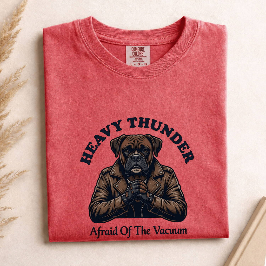 Boxer Dog Shirt for Women – Funny Vintage Parody Graphic Tee