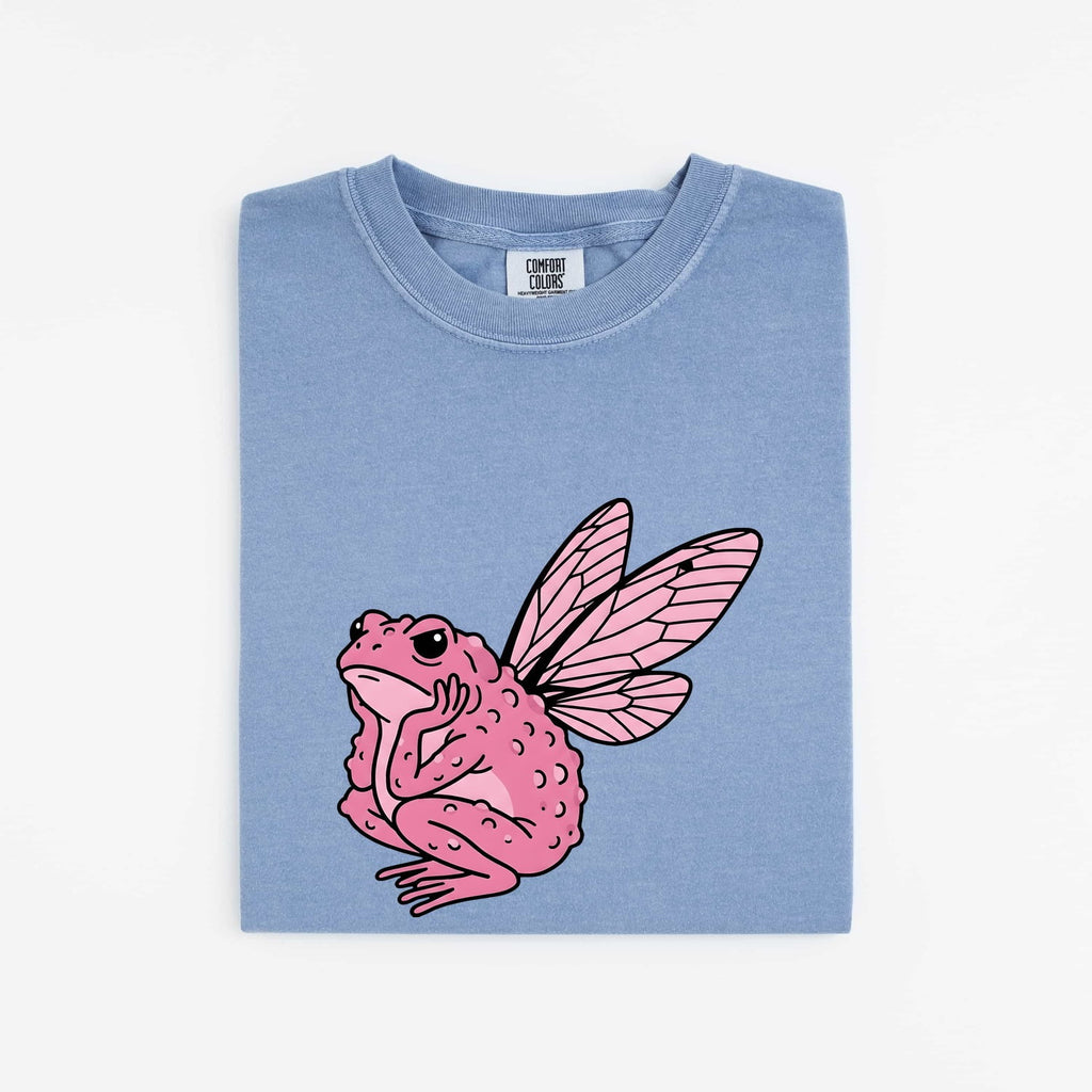 Tiny Frog Shirt Cute Pet Gift Women Doodle Tee Toad T-Sh