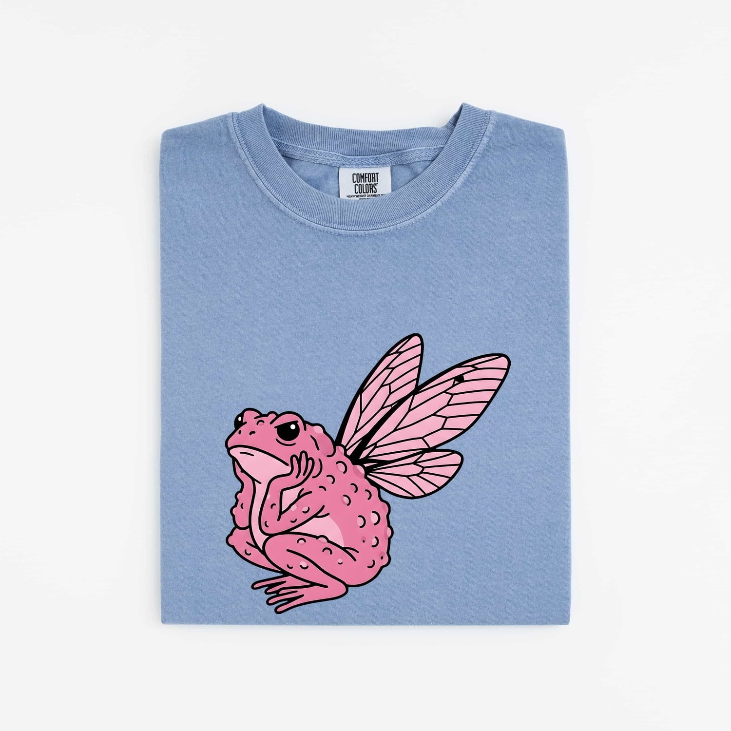 Tiny Frog Shirt Cute Pet Gift Women Doodle Tee Toad T-Sh