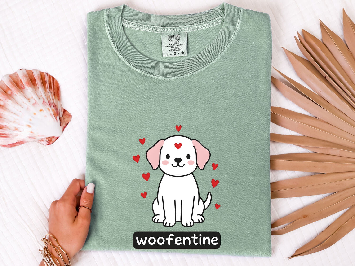 Valentine Puppy Shirt for Women – Chibi Dog Love Cartoon Graphic Tee