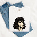 Poodle Shirt for Women – Vintage Fluffy Dog Graphic Tee