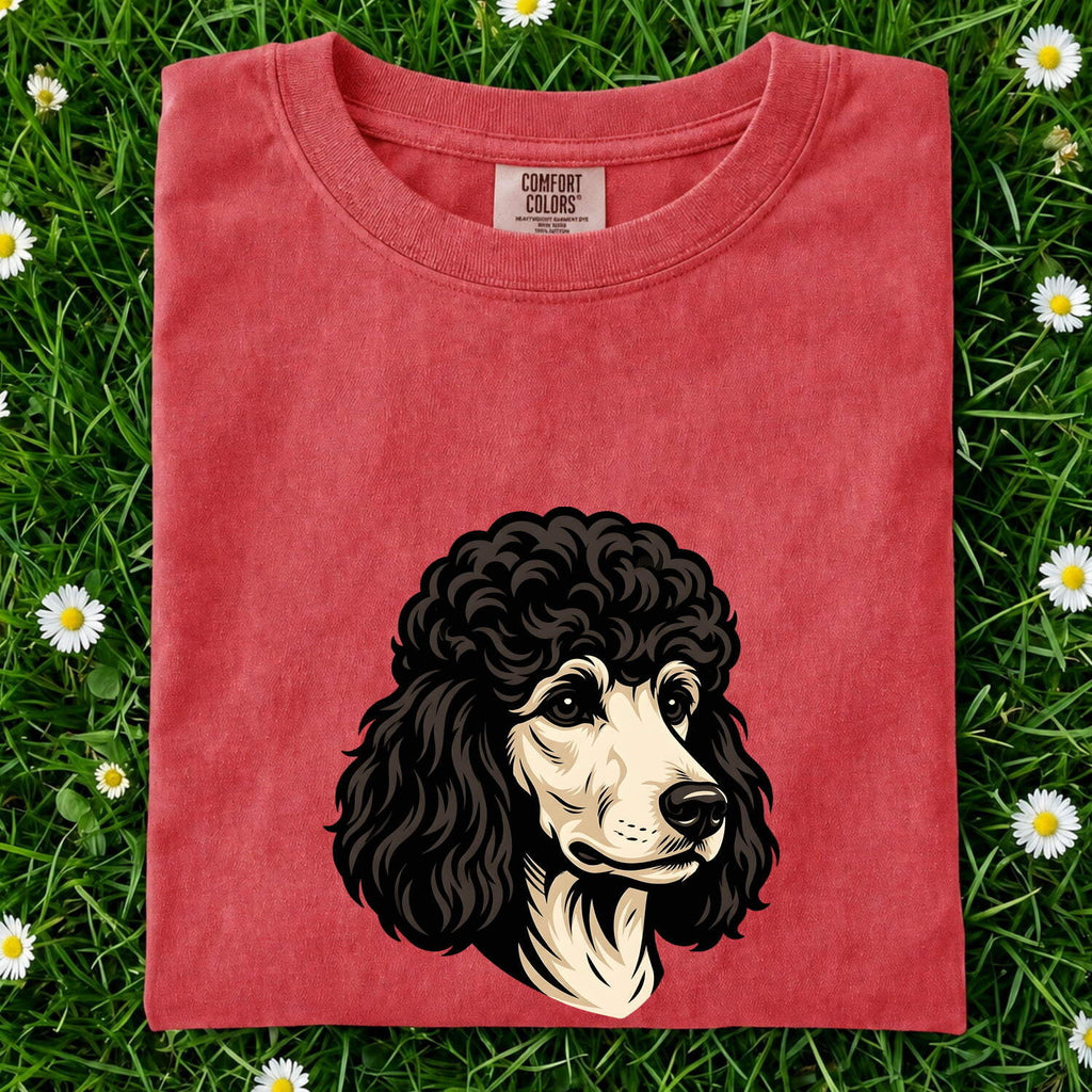 Poodle Shirt for Women – Vintage Fluffy Dog Graphic Tee