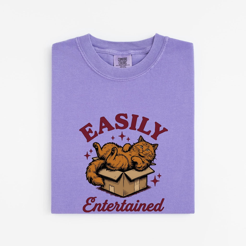 Cat Litter Shirt Cat Jokes Gift Women Retro Tee Kitty Litter T-Shirt Cat Fan Feline Tshirt Humor Graphic Sketch Sparkles Tshirt