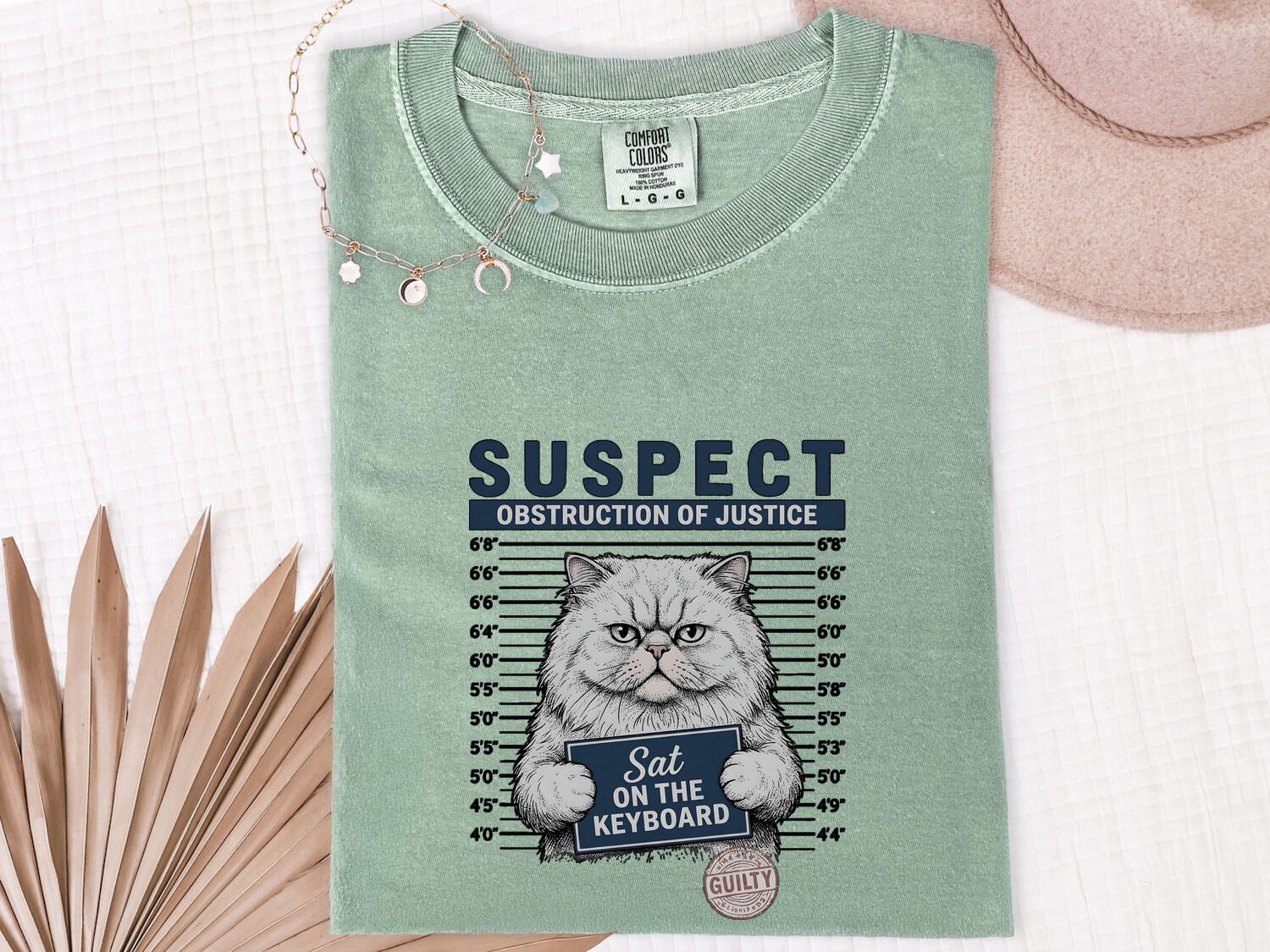 Grumpy Cat Shirt for Women – Vintage Mugshot Police Lineup Graphic Tee
