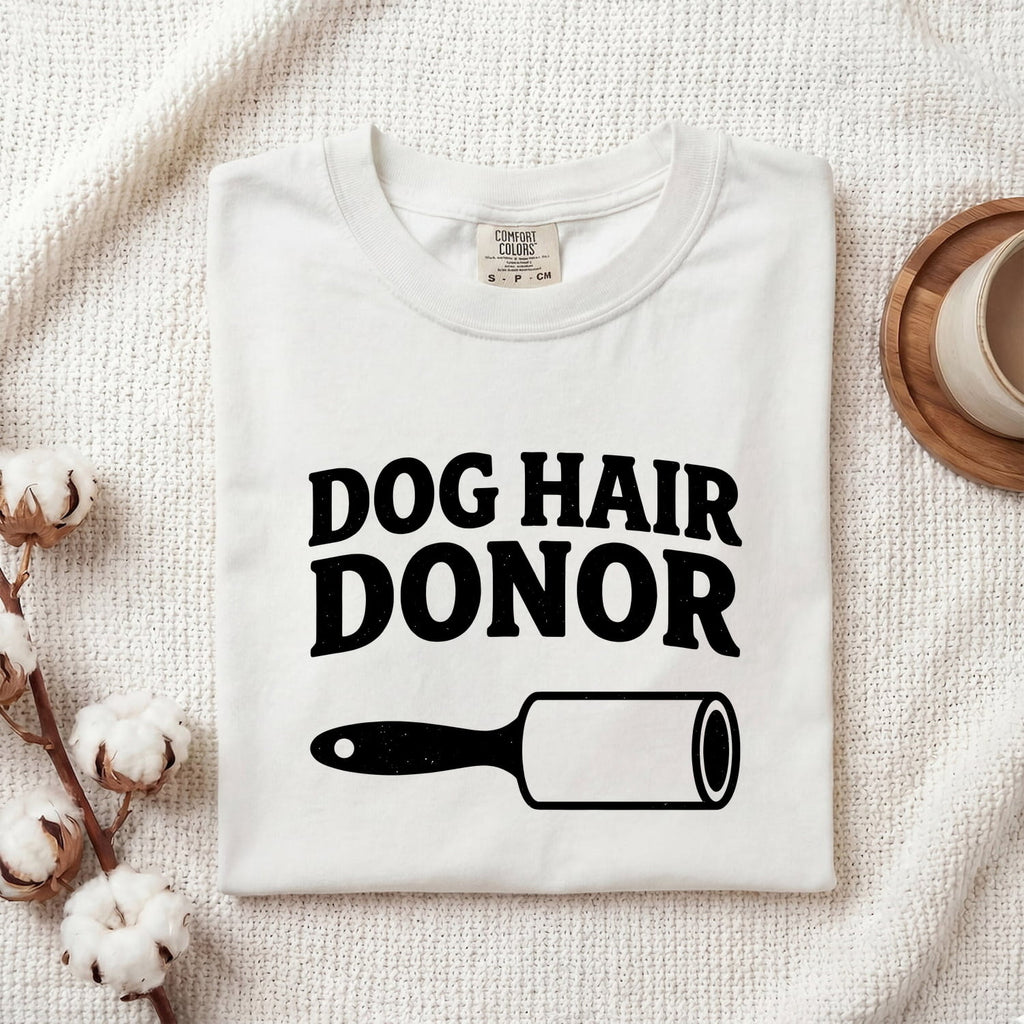 Pet Hair Remover Shirt Dog Companion Gift Women Nostalgic Tee Fur Rem