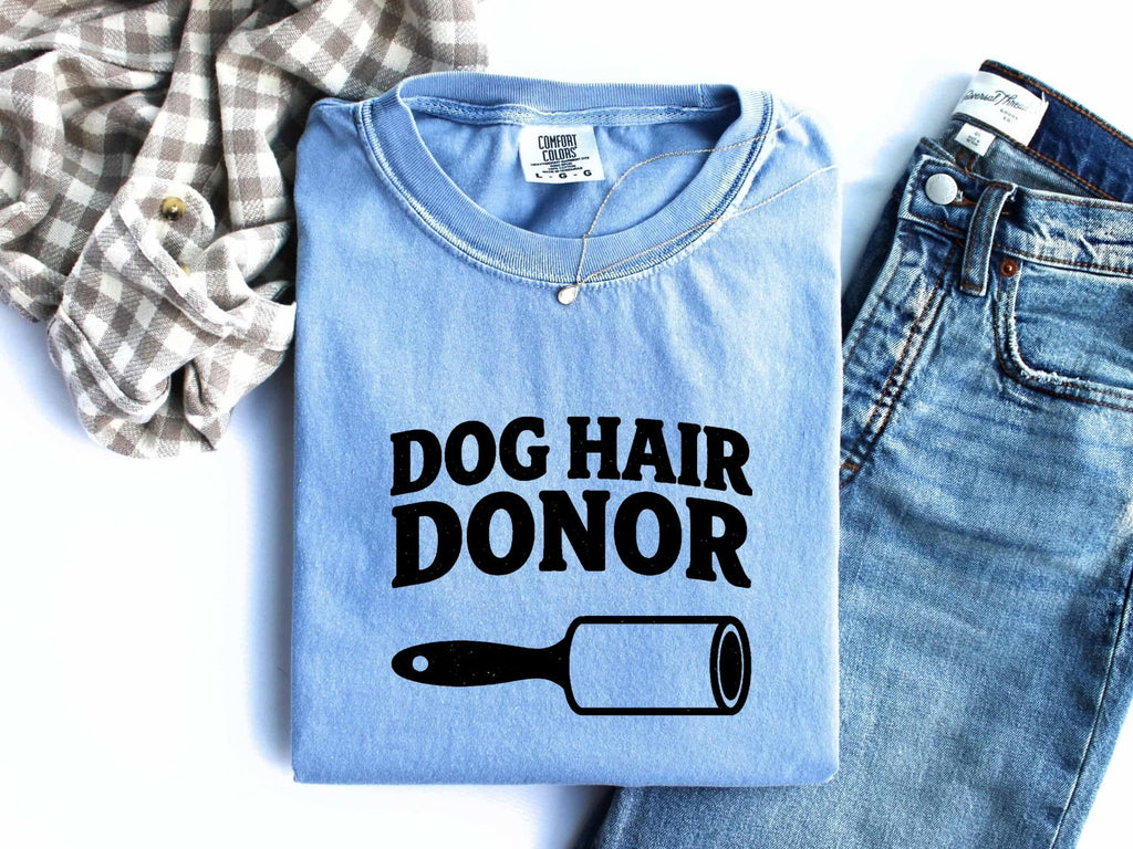 Pet Hair Remover Shirt Dog Companion Gift Women Nostalgic Tee Fur Rem