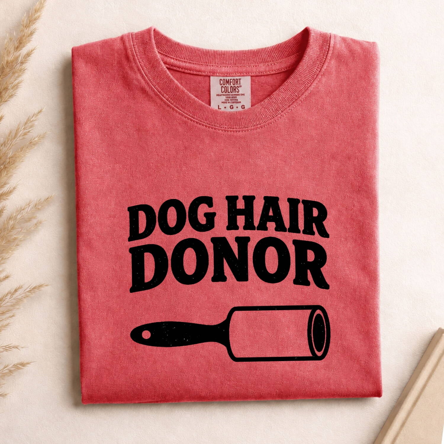 Pet Hair Remover Shirt Dog Companion Gift Women Nostalgic Tee Fur Rem