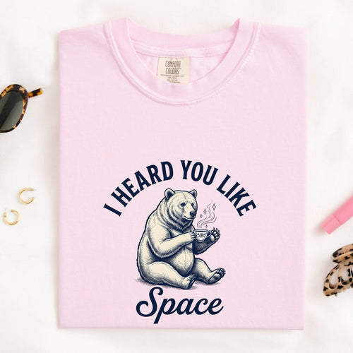 Bear Tea Shirt Bear Pets Gift Women Classic Tee Tea T-Shirt Bear Fan Vintage Tshirt Animal Graphic Doodle Mug Tshirt