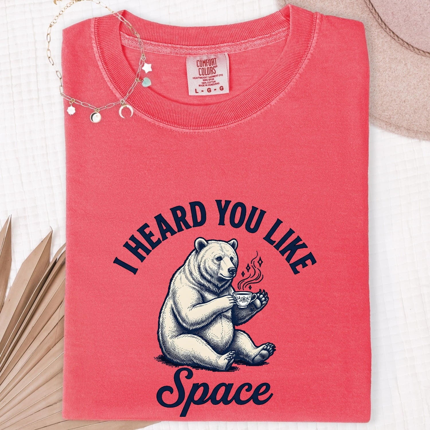 Bear Tea Shirt Bear Pets Gift Women Classic Tee Tea T-Shirt Bear Fan Vintage Tshirt Animal Graphic Doodle Mug Tshirt