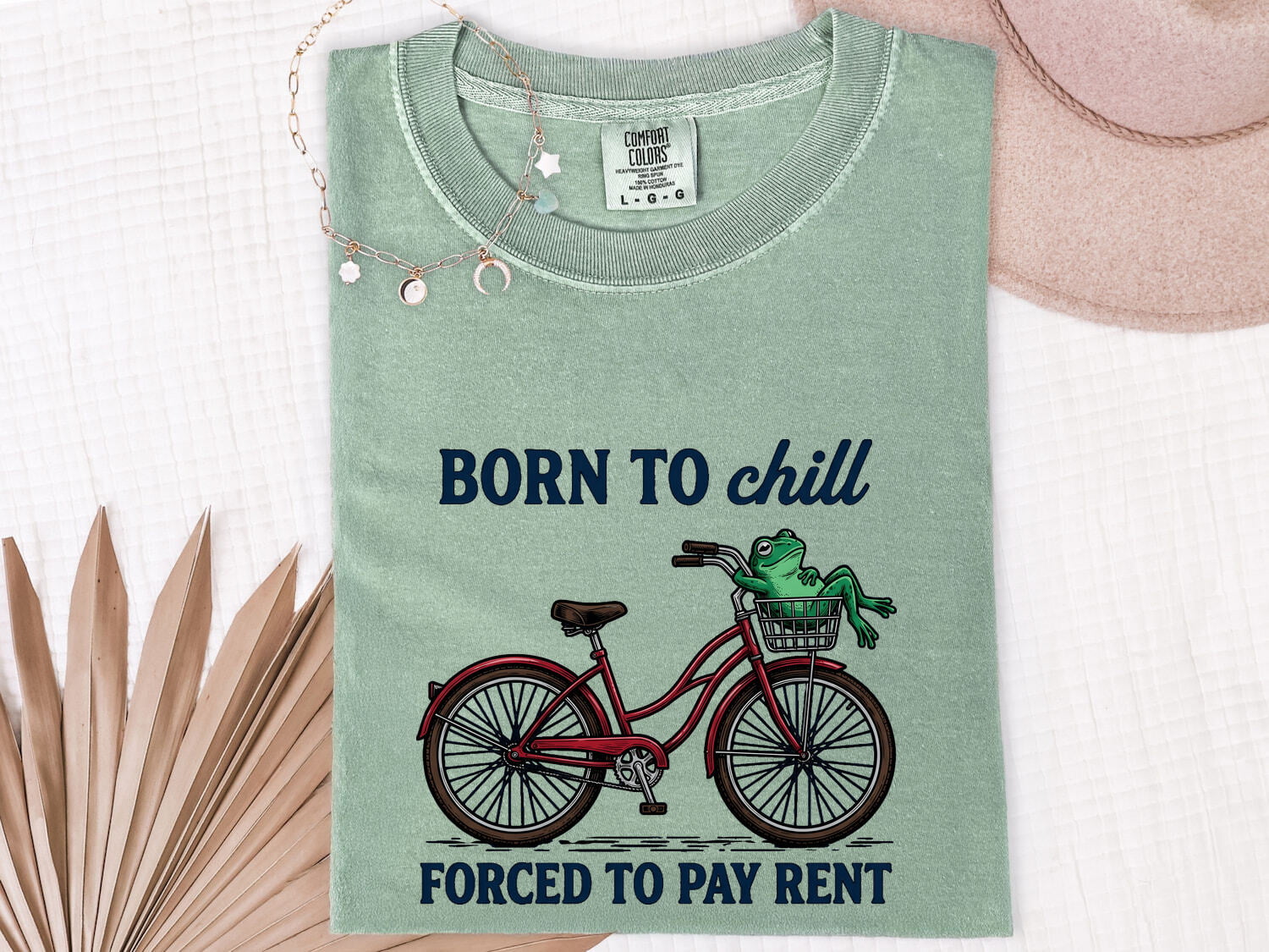 Frog Cycle Shirt Funny Pet Gift Women Caricature Tee Toad T-Shirt Comedy Fan Cartoon Tshirt Animal Graphic Classic Crate Tshirt