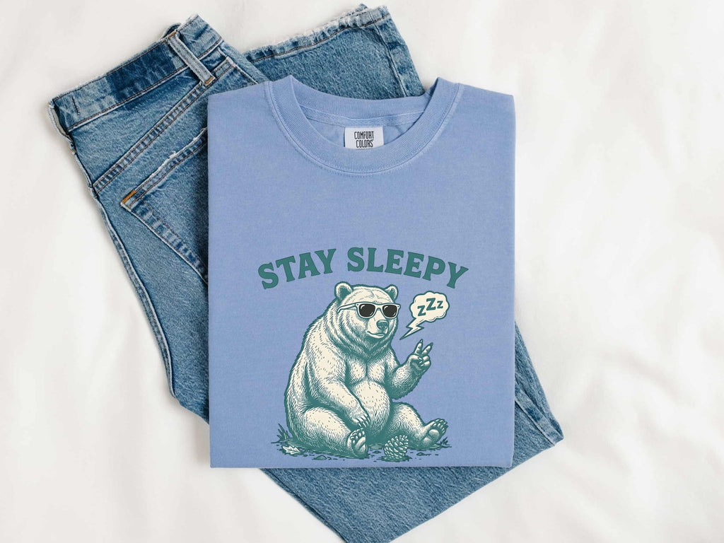 Bear Eyeglasses Shirt Funny Pets Gift Women Old School Tee Bear T-Shirt Humor Fan Vintage Tshirt Animal Graphic Cartoon Pine Cone Tshirt