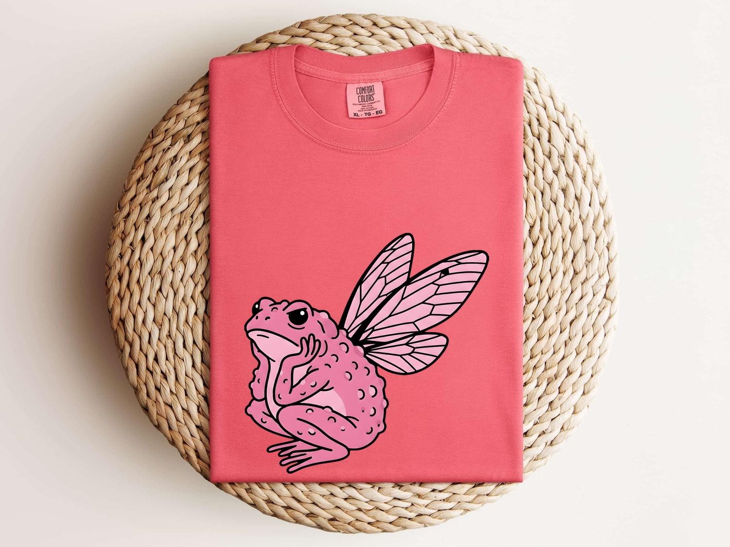 Tiny Frog Shirt Cute Pet Gift Women Doodle Tee Toad T-Sh