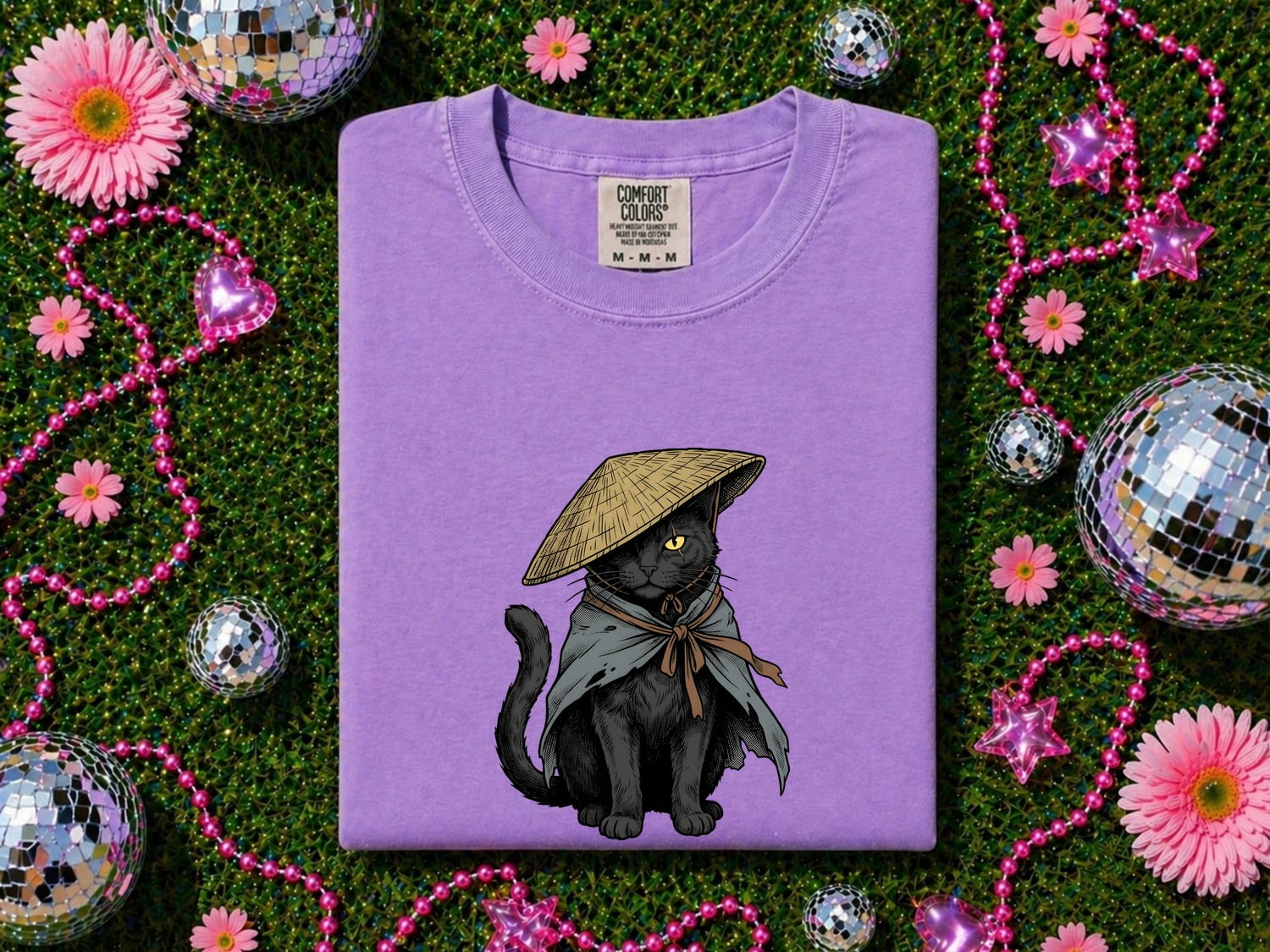 Black Kitty Shirt Cat Pet Gift Women Sketch Tee Cat T-Shirt Cat Fan Feline Tshirt Pet Graphic Retro Sun Hat Tshirt