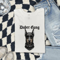 Doberman Dog Shirt Dog Pet Gift Women Realistic Tee Dobermann T-Shirt Dog Fan Realistic Tshirt Animal Graphic Vintage Sunglasses Tshirt