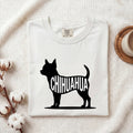 Chihuahua Shirt for Women – Plain Simple Stylish Clear Print Pet Accessories Dog Graphic Tee