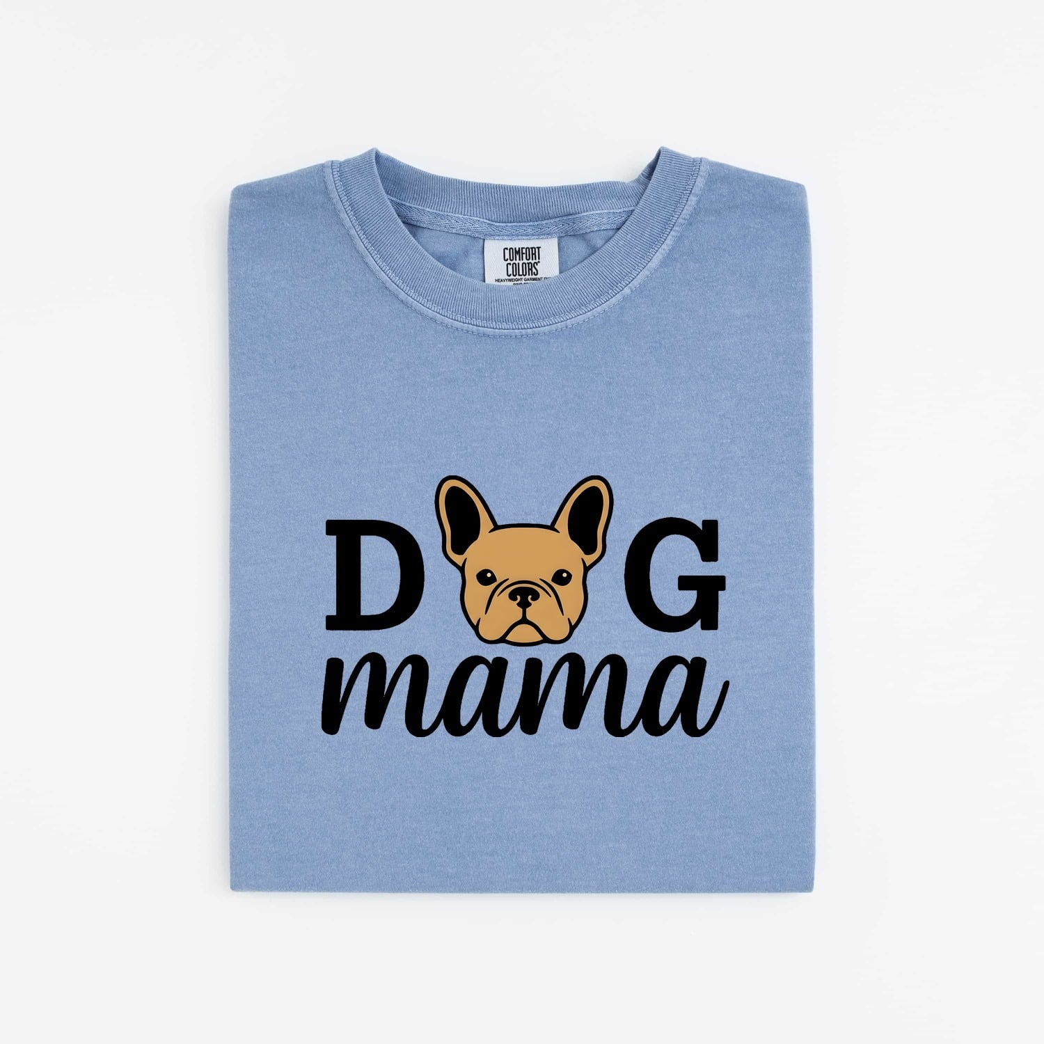 French Bulldog Shirt for Women – Vibrant Pet Grooming Basic Dog Parent Frenchie Graphic Tee