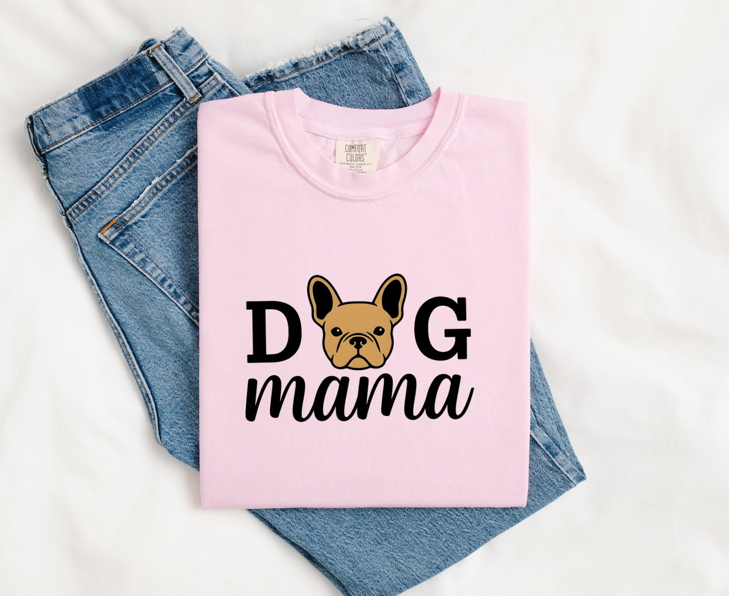 French Bulldog Shirt for Women – Vibrant Pet Grooming Basic Dog Parent Frenchie Graphic Tee