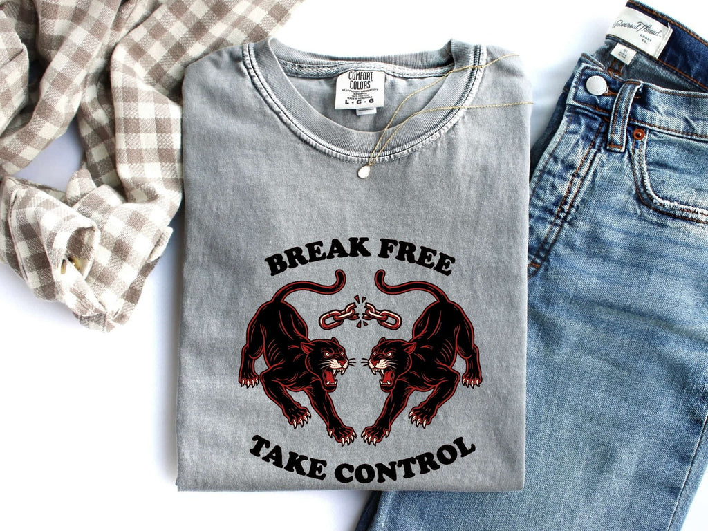 Black Cat Shirt for Women – Classic Old School Motivational Feline Graphic Tee