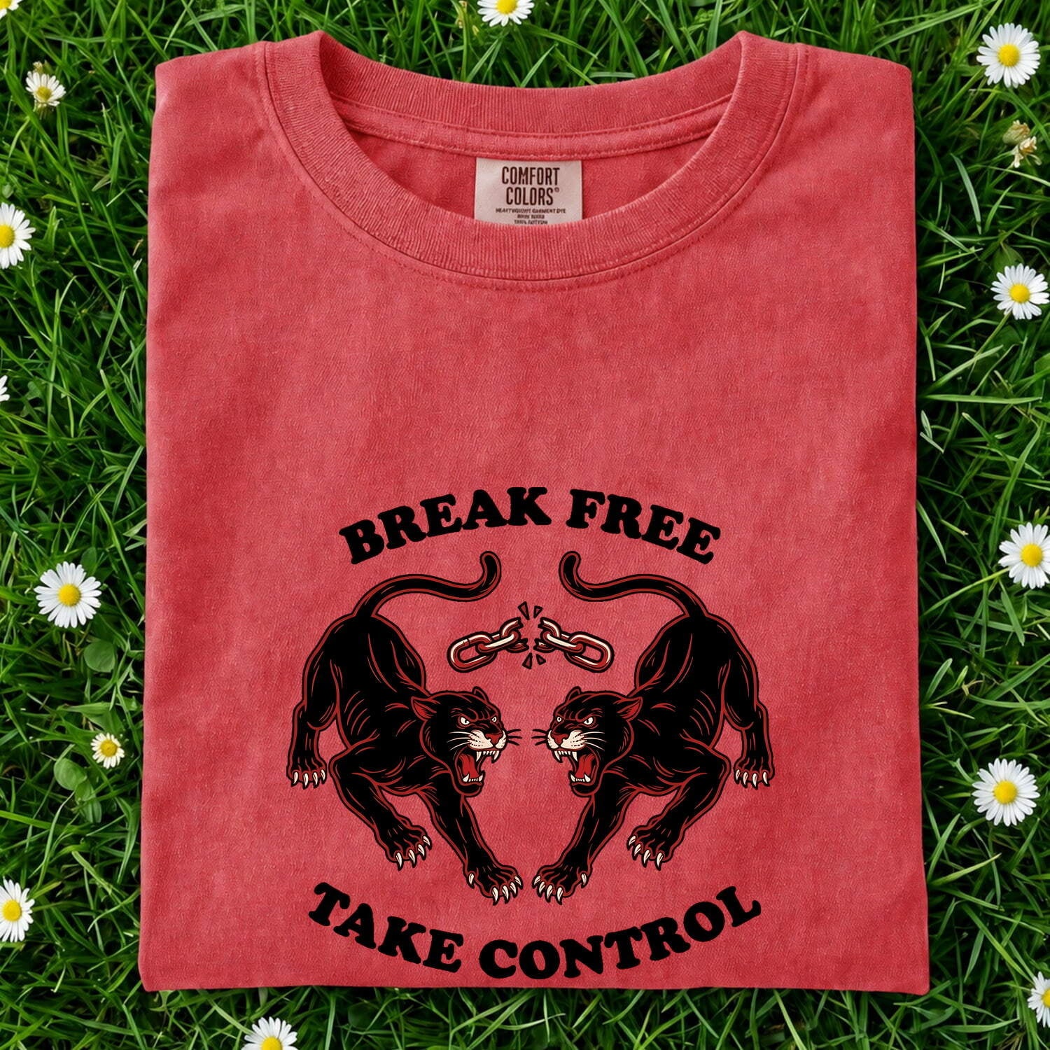 Black Cat Shirt for Women – Classic Old School Motivational Feline Graphic Tee