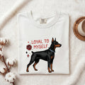 Doberman Shirt for Women – Retro Inspirational Classic Puppy Graphic Tee