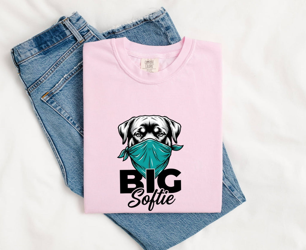 Dog Scarf Shirt for Women – Old School Vintage Retro Bandana Neckerchief Pet Graphic Tee