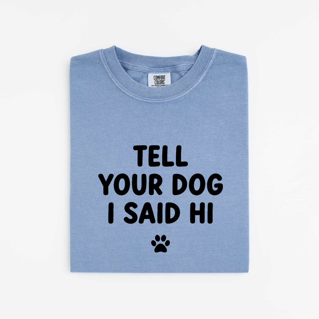 Paw Print Shirt for Women – Minimalist Playful Pet Humor Footprint Dog Graphic Tee