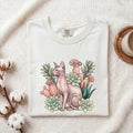 Sphynx Cat Shirt for Women – Botanical Herbaceous Greenery Classic Aloe Graphic Tee