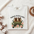 German Shepherd Shirt for Women – Sketch Floral Retro Off-Road Vehicle Graphic Tee