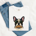 French Bulldog Shirt for Women – Vintage Sunglasses Snack Puppy Graphic Tee
