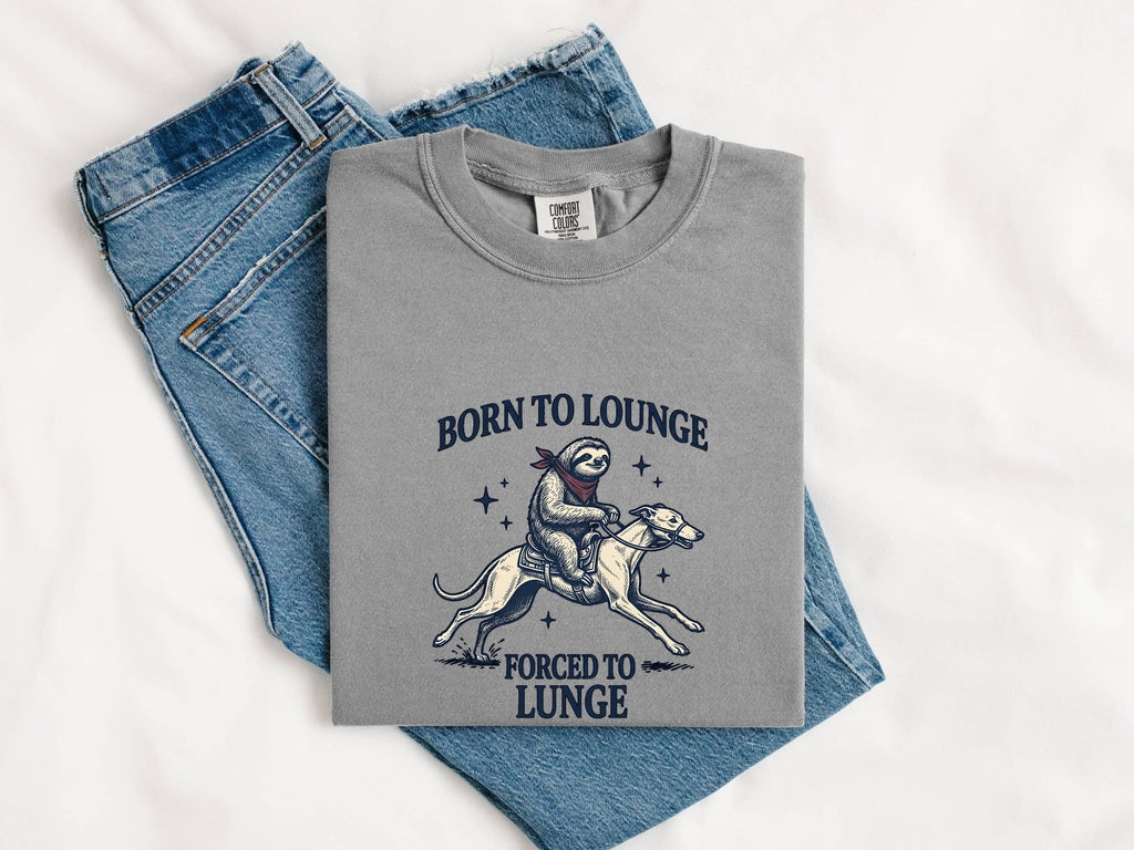 Sloth Shirt for Women – Funny Vintage Parody Doodle Animal Graphic Tee
