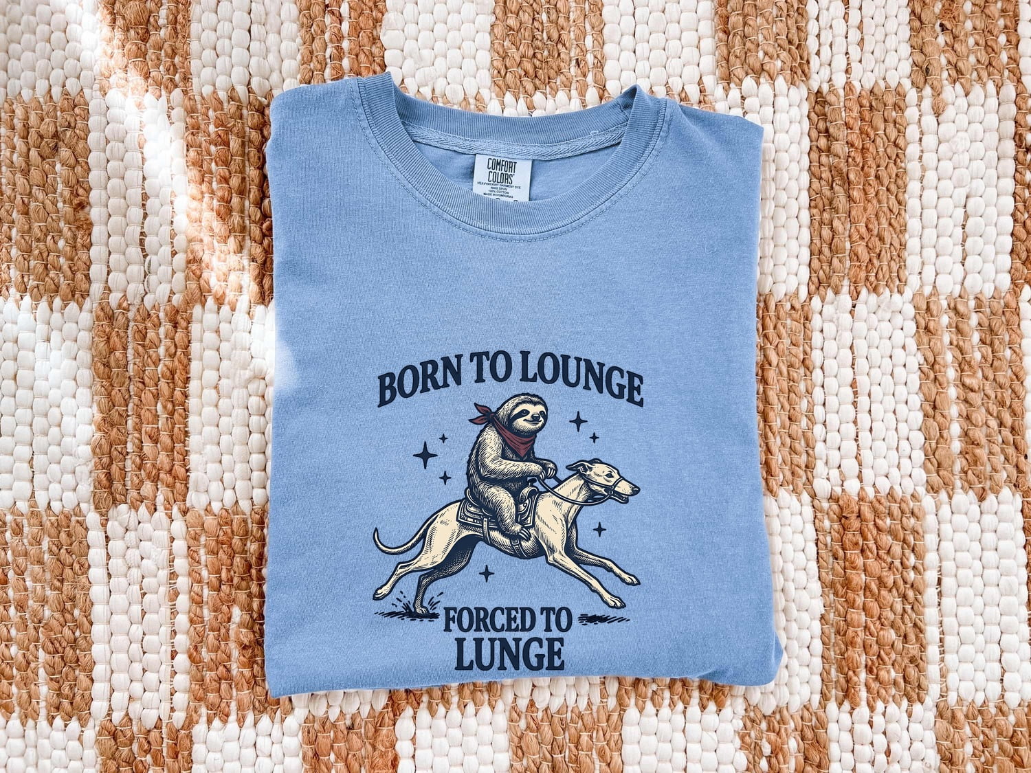 Sloth Shirt for Women – Funny Vintage Parody Doodle Animal Graphic Tee