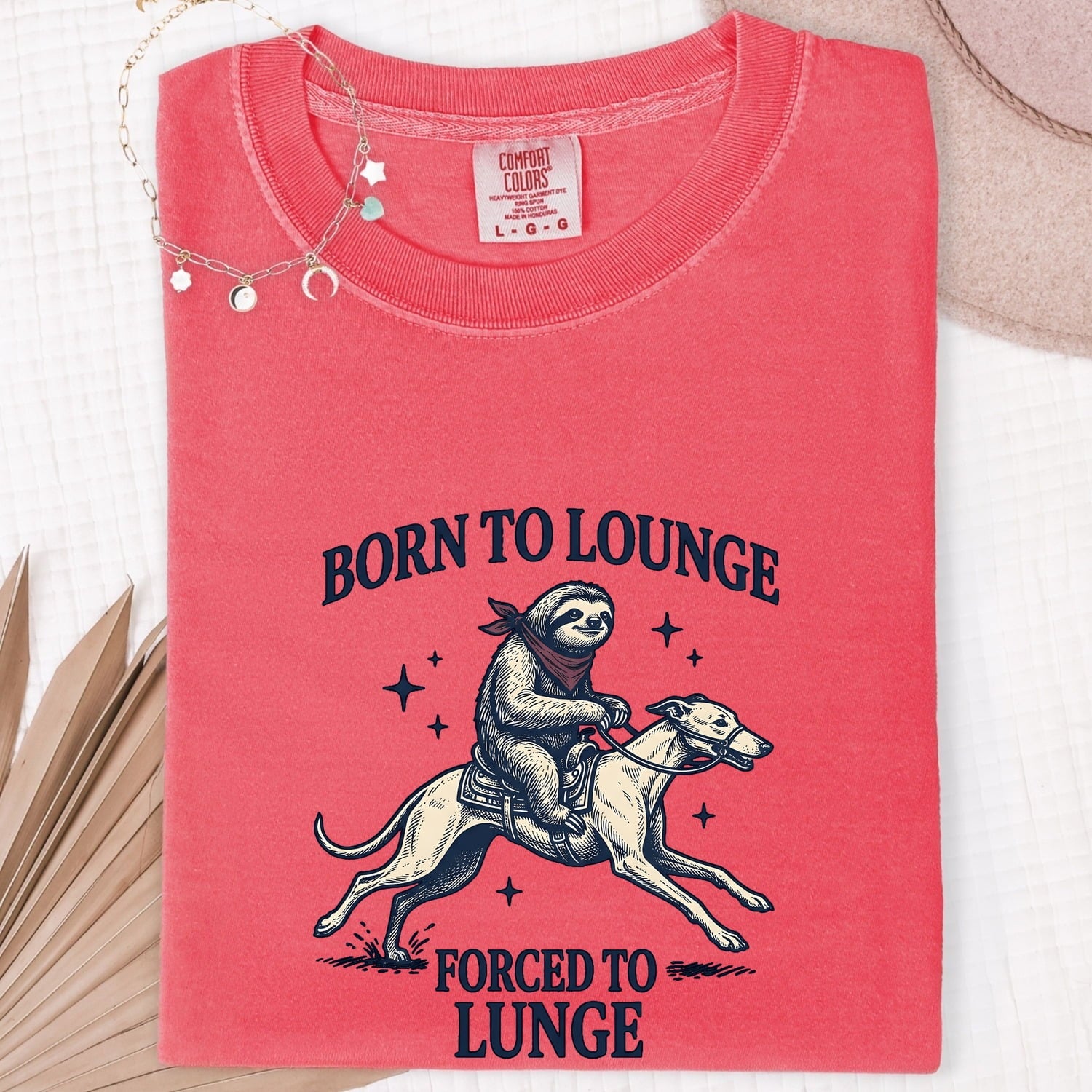 Sloth Shirt for Women – Funny Vintage Parody Doodle Animal Graphic Tee