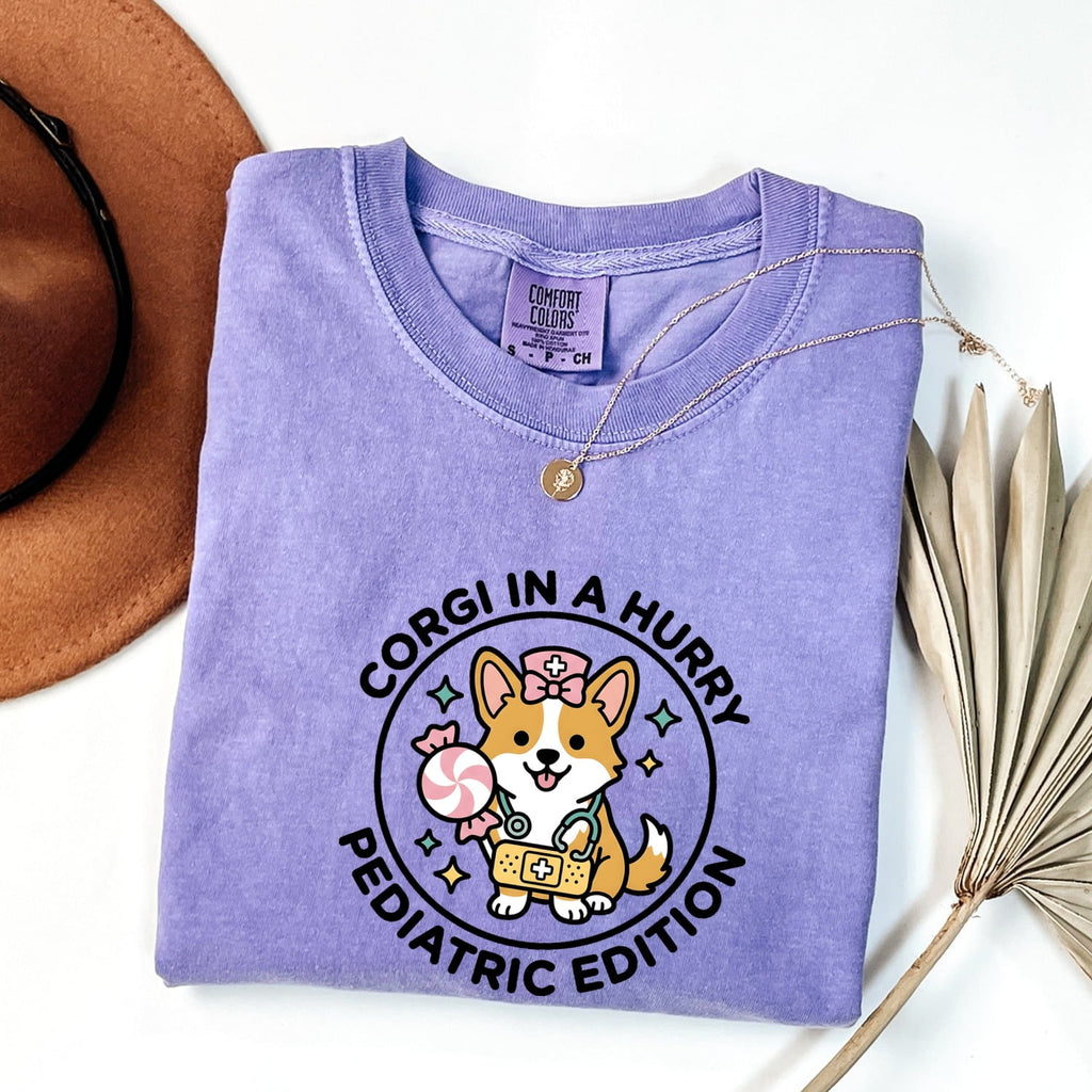Corgi Caretaker Shirt for Women – Fun Creature Illustration Animal Graphic Tee