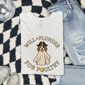 Pirate Dog Shirt for Women – Funny Hand Drawn Captain Hat Cartoon Graphic Tee