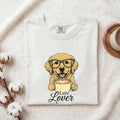 Dog Coffee Mug Shirt for Women – Funny Old School Eye Glasses Canine Graphic Tee